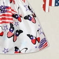 thumbnail image 5 of Zanarzt 4th Of July Baby Girl Clothes 4th of July Baby Girl Outfits Dress Independence Day Outfits Kids Patriotic Clothes July 4th Toddler Girls Dress White,4-5 Years, 5 of 5