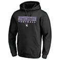 thumbnail image 2 of Men's Black Northwestern Wildcats Team Unity Football Pullover Hoodie, 2 of 3