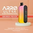 thumbnail image 2 of ARRØ Ultra Aromatherapy Diffuser, Georgia Peach - 15,000 Puffs | 0% Nicotine, Vegan, 2 of 4