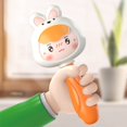 thumbnail image 2 of Cute Bunny Baby Sand Hammers Shaker Rattle Toys, Easy Grasp Handle, BPA Free Safe Soft Plastic, Infant Sensory Teething Toys, Early Educational Hand Shaking Toys, for Newborn Boy Girl Gifts, 2 of 7