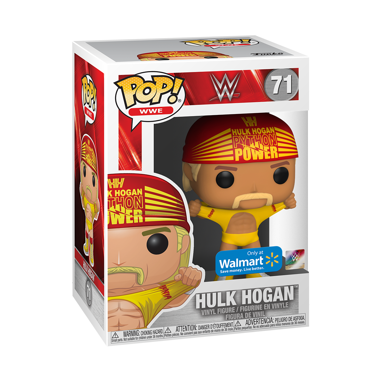 Funko POP! WWE: Wrestlemania 3 - Hulk Hogan - Walmart Exclusive - image 2 of 2