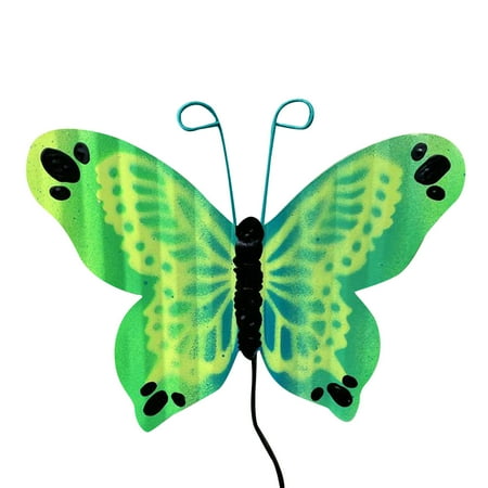 Vikakiooze Home Decor Metal Garden Art Garden Decoration Butterfly Garden Decoration