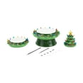 thumbnail image 5 of Mr. Christmas Nostalgic Tree Tiered Plate - Green, 5 of 5