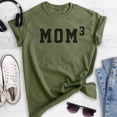 thumbnail image 2 of Mom 3 T-shirt, Unisex Women's Shirt, Mom Shirt, Mama Shirt, Mother Shirt, Mother's Day Shirt, Heather Military Green, X-Large, 2 of 6