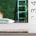 thumbnail image 5 of Safavieh Sisal All-Weather Dixie Bordered Indoor/Outdoor Area Rug, Ivory/Aqua Orange, 5'3" x 7'6", 5 of 15