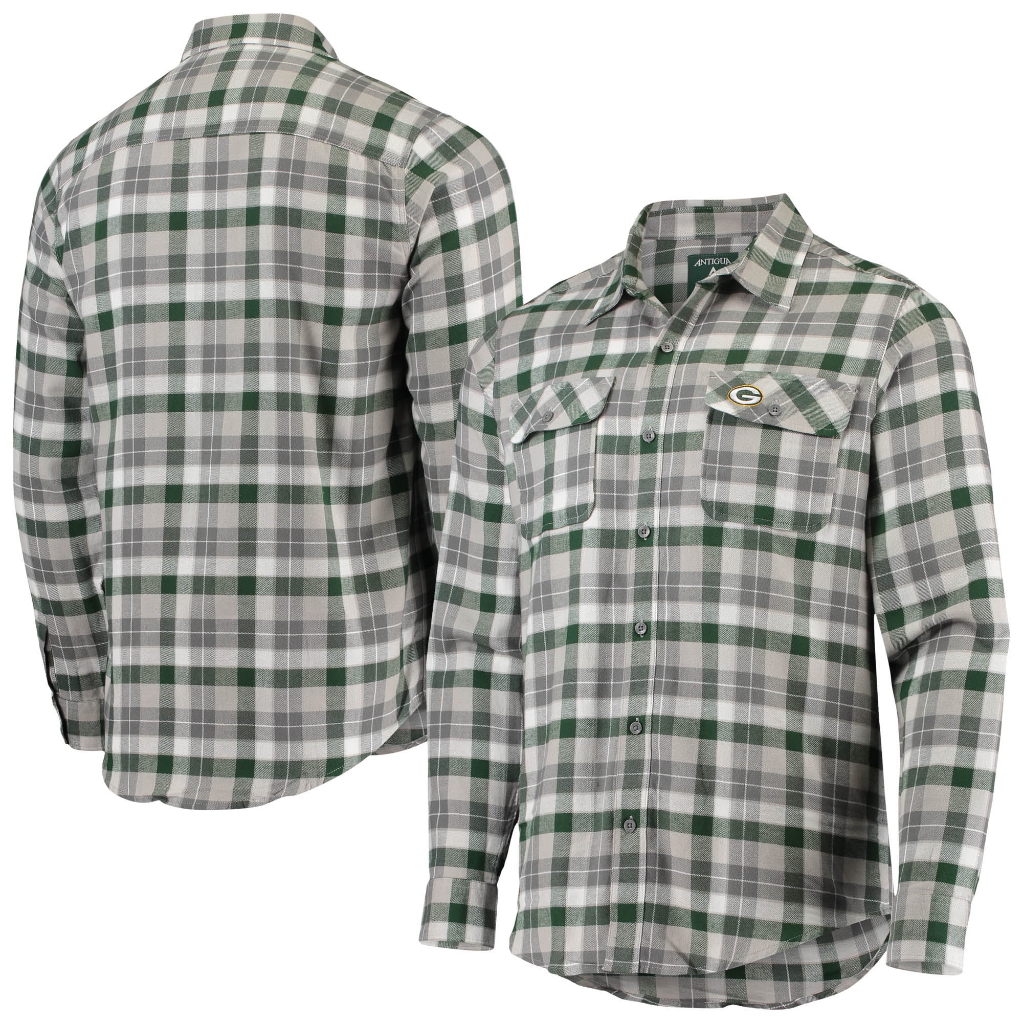green bay packers plaid shirt