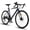 Blue, variant on Hybrid Bike 16 Speed Disc Brake 700C Road Bike City Bicycle for Men Women, White Cream