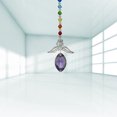 thumbnail image 3 of Crystalsuncatcher colgante de cristal ángel chakra arcoíris fabricante ángel guardián ornamento decoración de ventana, 3 of 5