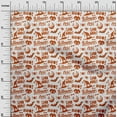 thumbnail image 3 of oneOone Cotton Jersey White Fabric Halloween Diy Clothing Quilting Fabric Print Fabric By Yard 58 Inch Wide, 3 of 4