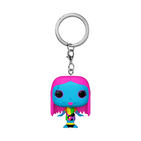UPC: 0889698639682 | Funko Pop! Keychain: The Nightmare Before Christmas Blacklight – Sally