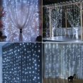 thumbnail image 2 of LED Twinkle Star Window Curtain String Light Wedding Party Home Garden Bedroom Outdoor Indoor Wall Decorations White 300, 2 of 8
