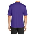 thumbnail image 2 of Mafoose Men's Active T Shirts Crew Neck High Visible Sun Protection Cool Dry Fit Athletic Workout Running T-Shirts Purple M, 2 of 8