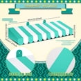 thumbnail image 2 of Toldo de cartón Boao 3D con diseño de circo, paquete de 4 unidades, 60 x 20 x 5 cm, 2 of 6