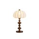 thumbnail image 1 of Lámpara de mesa junto al sofá de la sala de estar, decoración retro de madera for sala de estar, dormitorio y estudio., 1 of 5