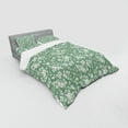 thumbnail image 2 of Ambesonne Floral Bedding Set 4 Pcs, Victorian Rose Bouquet, Queen, Reseda Green Cream, 2 of 2
