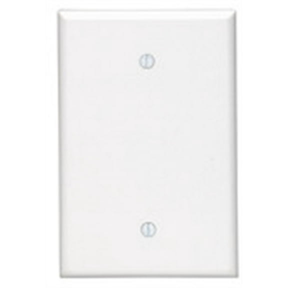 WALL PLATE RECTANGLE WHT (Pack of 1)