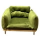 thumbnail image 2 of Sillón para casa de muñecas, 10x8x6,5 cm, escala 1:12. Mueble elegante para sala de estar. Verde, 2 of 9