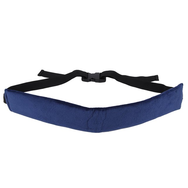 Cinturón de seguridad lavable para bebés y niños pequeños - Arnés para silla de comedor para bebés azul seguro y portátil
