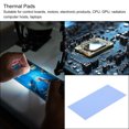 thumbnail image 5 of Thermal Pad  3.6W/m.K Insulated Silicone Cooling Pads 180x90x1mm for Laptop Computer Radiator, Blue, 5 of 6