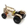 thumbnail image 4 of Kit de Proyecto de Vástago de Aprendizaje de Enseñanza Modelo DIY de Coche Tractor de Madera para Niños Educación Científica Escolar, 4 of 5
