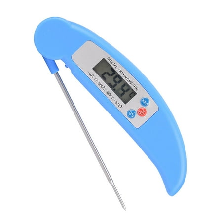 

ROBOT-GXG Foldable Food Meat Thermometer ABS Stainless Steel Digital Probe Cooking Temperature Measuring Tool