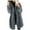 Dark Gray, variant on 2024 Clearance Winter Coats for Women,Warm Thick Faux Fur Coat Big Hooded Parka Overcoat Plus Size Long Sleeve Open Front Fluffy Windbreaker Jacket S - 5XL