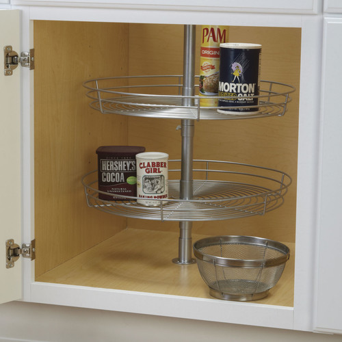 Household Essentials Double Tier Round Lazy Susan