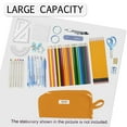 thumbnail image 3 of Pencil Case Extra Large Pencil Case Big Capacity Pencil Bag Soft Pencil Casesbrown, 3 of 6