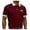 Polos 54#Red, variant on WAYUTE Men's Polo Shirts Independence Day Short Sleeve US National Flag Print Classic Fit Breathable 4th of July Shirt Casual Summer