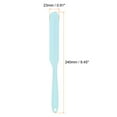 thumbnail image 2 of Uxcell 1Pcs Silicone Spatula Scraper 9.45" Reusable NonStick Flexible Spatulas for Epoxy Resin Liquid Paint Light Blue, 2 of 6