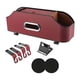thumbnail image 1 of Caja de almacenamiento Zulema para colgar en el asiento trasero del coche con 2 posavasos color rojo, 1 of 8