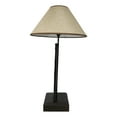 thumbnail image 4 of Rustic Western Cowboy Giddy Up Horse Wood And Metal Bedside Desktop Table Lamp, 4 of 10