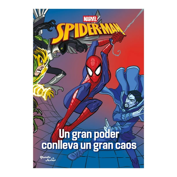 Spiderman Un Gran Poder Conlleva Un Gran Planeta Junior Libro de Bolsillo Libros Infantiles 1A