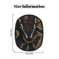 thumbnail image 3 of Pofeuu Ball Phyton Snake Print Silicone Pot Mat Mitten With Hanging Loop Heat Resistant Oven Mitts Non-Slip Bbq Baking Smoking Potholders, 3 of 7