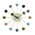 thumbnail image 1 of Nisa Wall Clock Multicolor Ball, 1 of 2