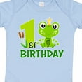 thumbnail image 4 of Inktastic 1st Birthday Prince Frog Boys Baby Bodysuit, 4 of 5