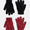 RED CANDY, variant on Women's Ribbed Knit Solid Gloves, 2 Pack