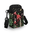 thumbnail image 3 of HELLHERO Mushrooms Pattern Present Double-layer Shoulder Bag Vintage for Outdoor Holiday Travel, 3 of 7