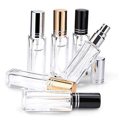 Luxury Perfume Bottle, Spray Bottle, Refillable Atomizer, Empty 1/2, 1, 2 &  4 oz