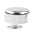 thumbnail image 5 of BFY Motorcycle Chrome Steel Smooth Horn Cover for Harley Davidson Big Twin Softail FLHX FLT FLHT Dyna Bad Boy 1991-2017, 5 of 12