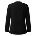 thumbnail image 4 of BYHONG Veste Cardigan à Manches Longues Mode Décontractée pour Femmes Noir TG, 4 of 4