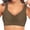 #1YANG--Coffee, variant on Womens Bras Comfortable Gather Soft Wireless Up Lingerie Everyday Sports Supportive Seamless Underwear for Women