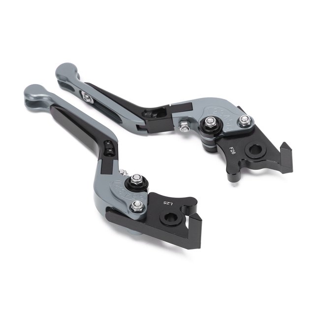 Motorcycle Brake Handles, Easily Installed CNC Aluminum Alloy 2 Pcs Motorcycle Brake Levers For Motorbike Modification