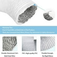 thumbnail image 4 of 110mm Fan Pipe Flexible Pvc Aluminum Tube 6m Air Conditioning Hose Air Vent Duct, 4 of 6