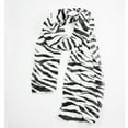 thumbnail image 6 of Black White Chiffon Strips Striped Women Shawl Scarves Wrap Pashmina Gif G2942, 6 of 6
