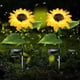 thumbnail image 2 of Girasoles Solar Impermeable Jardín Patio Césped Lámpara Noche Navideña, 2 of 5