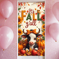 thumbnail image 6 of Cute Cow Banner Fall Harvest Autumn Decoration for Home Indoors Thanksgiving Seasonal Celebration, 6 of 8