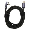 thumbnail image 2 of Cable USB C a USB C multifunción 8K 60Hz alta velocidad 20Gbps PD 100W carga rápida USB 4,0 Cable de datos magnético 78,7 pulgadas, 2 of 8