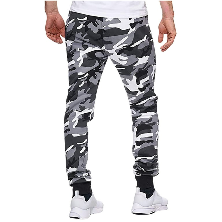 Camouflage store tracksuit bottoms