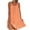 A01625-Orange, variant on CALAFEBILA Womens Sundresses for Beach Vacation Sleeveless Floral Mini Sun Dress Side Split Flowy Tank Dress Short Womens Dresses